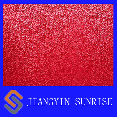 نسيج الجلود الاصطناعية الأحمر أثاث مخصص للأغطية الواقية أريكة
