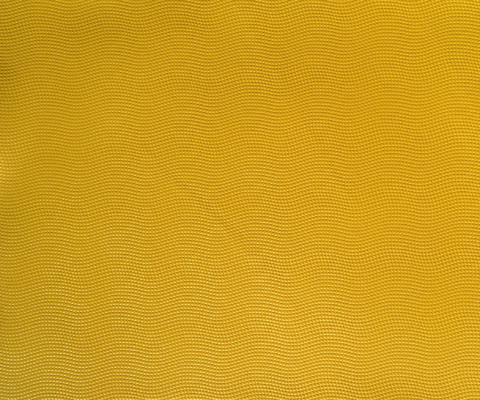 تحقق تصميم الأصفر فو الجلود النسيج البلاستيكية لحقائب تجميل 0.8 - السماكة 2.5mm